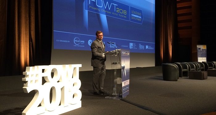 Le Fowt 2018 a accuilli 800 professionnels du secteur de l'éolien offshore flottant à Marseille