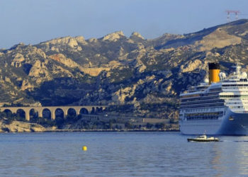 L'alerte mondiale sur le coronavirus a désormais un impact fort sur le tourisme comme l'activité croisières de Costa (Photo archives Gomet').
