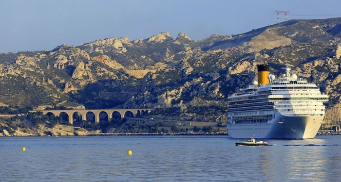 L'alerte mondiale sur le coronavirus a désormais un impact fort sur le tourisme comme l'activité croisières de Costa (Photo archives Gomet').