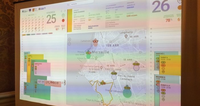 L'application se présente sous la forme d'un agenda qui regroupe les facteurs de risques sur chaque jour