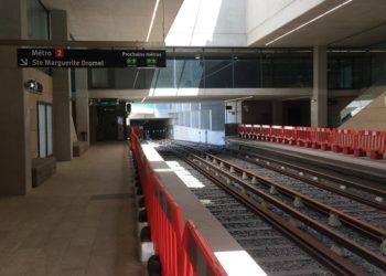 Le lancement du métro Capitaine Gèze est repoussé à septembre 2019