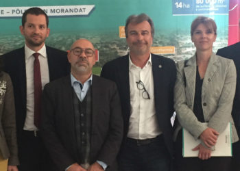 Jean-Luc Chauvin séduit par le projet du pôle Morandat