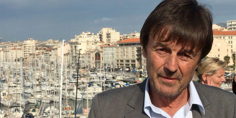 Nicolas Hulot à Marseille en mai dernier (Photo archives Gomet'/N.K.)