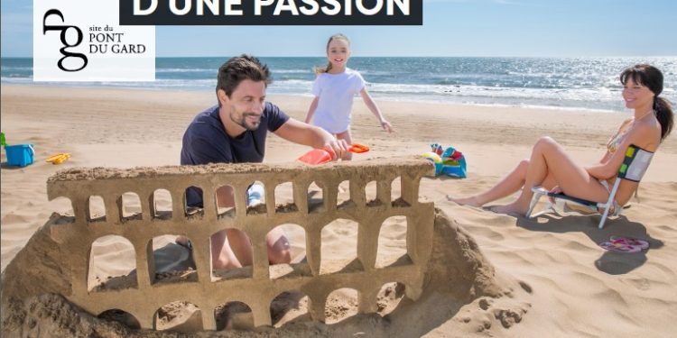 Histoire d’une passion: la nouvelle campagne du Pont du Gard par MGT Quidam