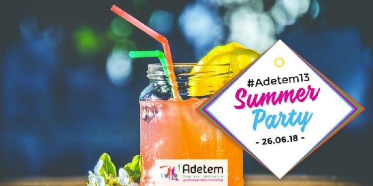 Summer party de l’Adetem Aix-Marseille le 26 juin