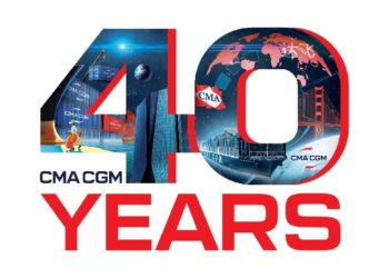 Pour ses 40 ans, CMA CGM s’offre un logo anniversaire et une série d’événements