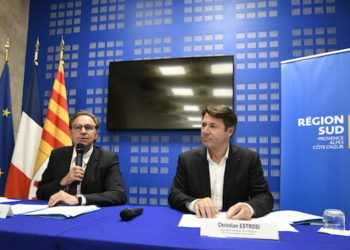 Renaud Muselier et Christian Estrosi présentent la saison des festivals