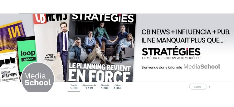 MediaSchool reprend le magazine Stratégies