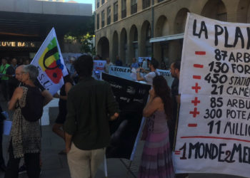 La lutte contre le projet de la Plaine perdure