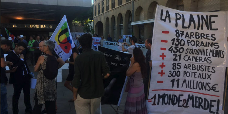 La lutte contre le projet de la Plaine perdure