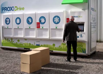 Proxidrive (Eyragues) équipe un hypermarché Carrefour en Belgique