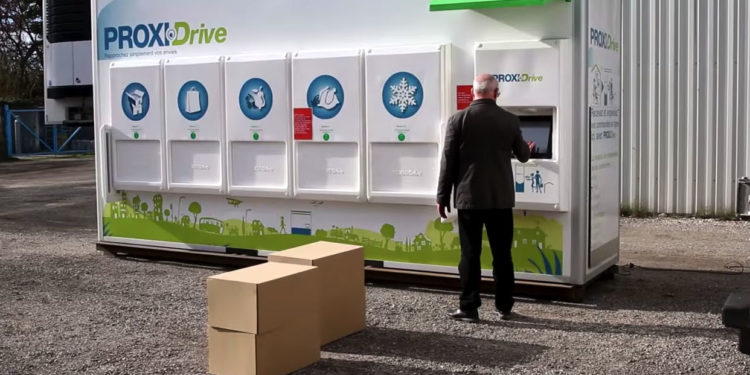 Proxidrive (Eyragues) équipe un hypermarché Carrefour en Belgique