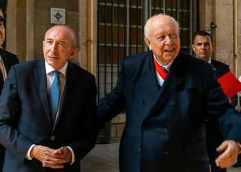 Le discours de Jean-Claude Gaudin lors de la visite de Gérard Collomb