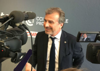 Jean-Luc Chauvin, le président de la CCI MP jeudi 5 juillet 2018 (Phpto HFE/Gomet')