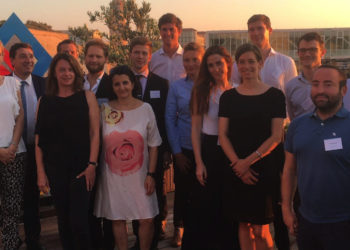 L'équipe de WiredScore avec les partenaires et promoteurs récompensés (Photo MM)