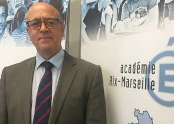 Bernard Beignier, le recteur de l'Académie Aix-Marseille (archives Gomet').