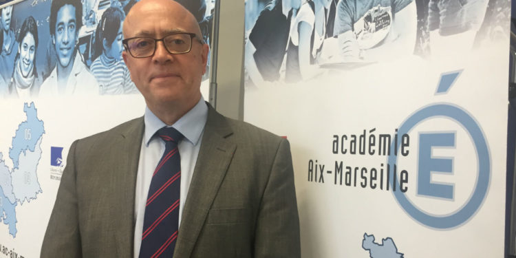 Bernard Beignier, le recteur de l'Académie Aix-Marseille (archives Gomet').