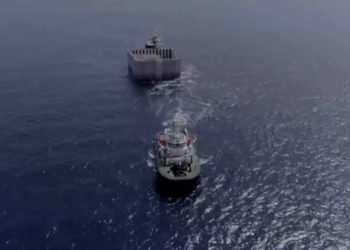 Monaco réceptionne le premier caisson fabriqué à Marseille pour sa future extension marine