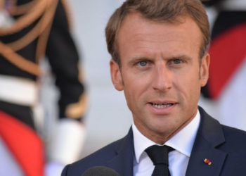 Emmanuel Macron à Marseille le 7 septembre 2018 (Photo TA/ Gomet')