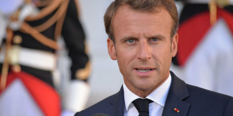 Emmanuel Macron à Marseille le 7 septembre 2018 (Photo TA/ Gomet')