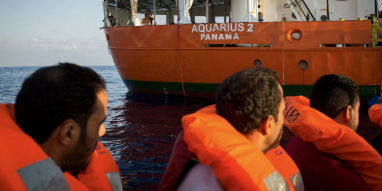 Réactions après la demande de l’Aquarius de débarquer à Marseille avec 58 migrants à bord