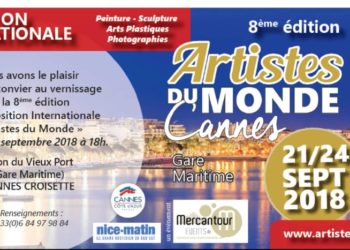 Dix mille visiteurs attendus au Salon Artistes du Monde à Cannes