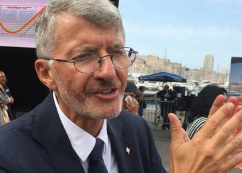 Jean-Pierre Serrus à l'époque où il était en encore chargé de l'agenda de la mobilité (Archives Gomet').