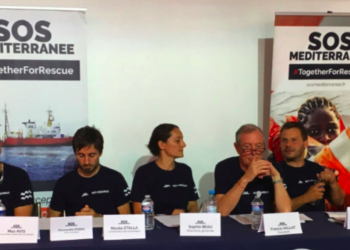 Des militants de Génération identitaire délogent les salariés de SOS Méditerranée