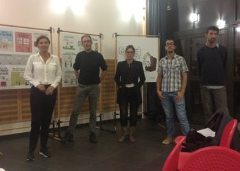 Patricia Ricard et son équipe ont présenté mercredi 10 octobre leur projet pour le quai de la Lave aux habitants