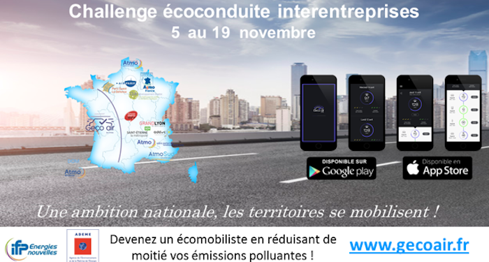 L’Ifpen et l’Ademe organisent un challenge interentreprises d’éco-conduite avec AtmoSud