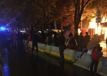 Depuis le début des travaux, les incidents sur la place Jean Jaurès se multiplient (Photo DR).