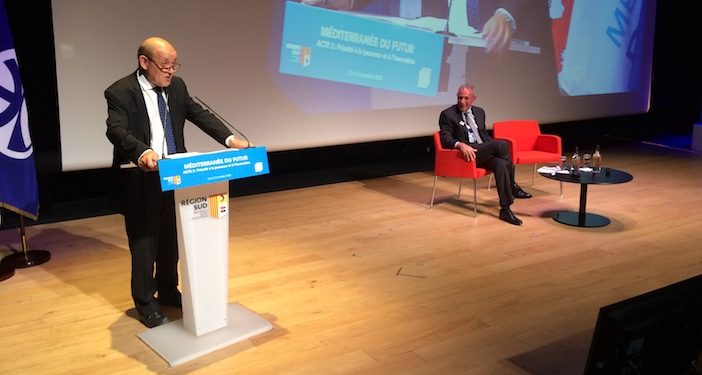 Jean-Yves Le DRian a précisé les contours du futur sommet des deux rives de la Méditerranée