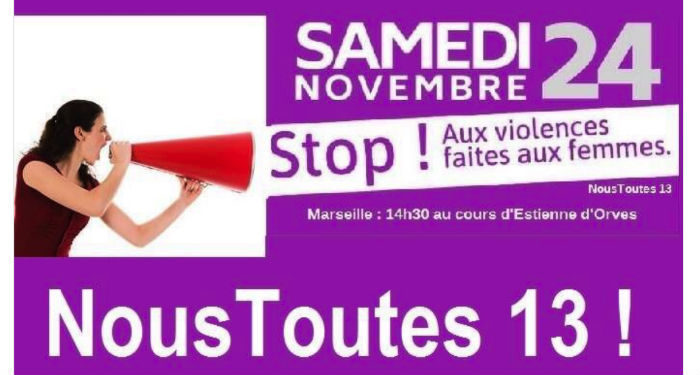 Violences faites aux femmes : manifestation à Marseille