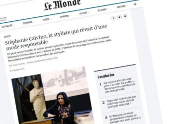 Se vêtir au ralenti avec Stéphanie Calvino d’Anti Fashion