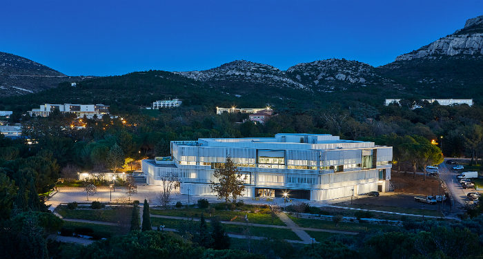L'Hexagone, nouveau site emblématique du campus de Luminy inauguré vendredi 30 novembre (Crédit Amu)