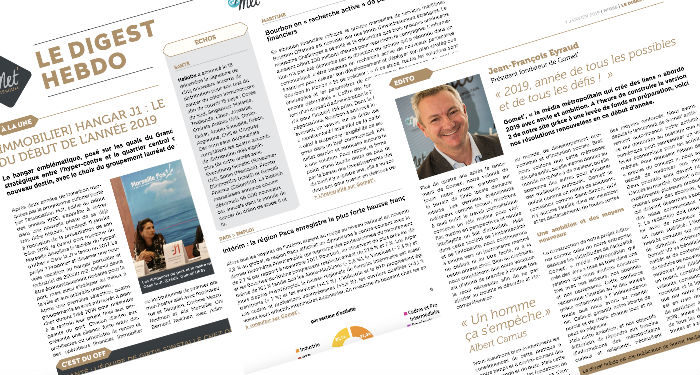 A la Une du digest hebdo 86 : les coulisses de l'appel d'offres du J1