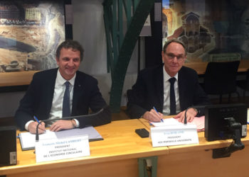 Aix Marseille Université et l'Institut de l’économie circulaire signent un partenariat