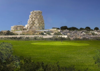 Le "Fortin" dessiné par François Fontès se dressera au milieu de l'écoquartier du golf