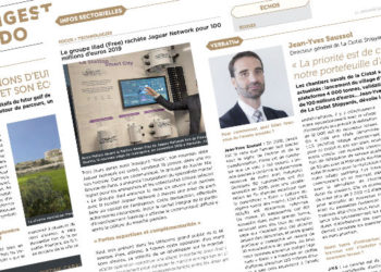 A la Une du digest hebdo 88 : Istres construit tout un quartier autour de son futur golf