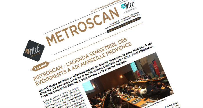 Métroscan S1 2019 : l’agenda métropolitain du 1er semestre 2019