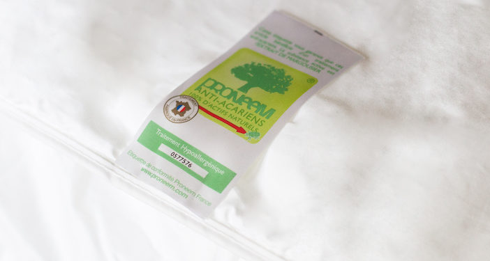 Proneem garantit un traitement anti-acarien naturel et durable de la literie