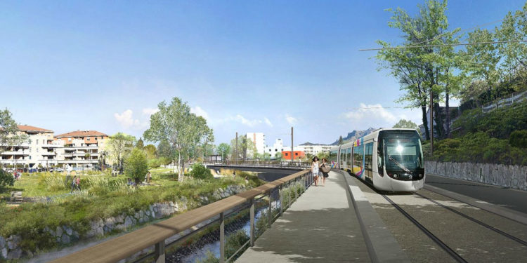 Le projet du Val'Tram a été réinscrit à l'agenda de la mobilité métropolitaine en 2019. (Crédit archives DR)