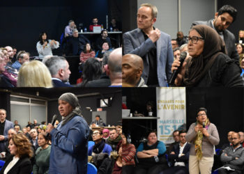 Dans les quartiers nord, le grand débat avec les « oubliés de la République » et… de Marseille