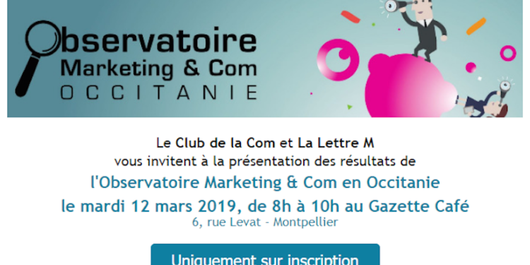 Présentation de l’observatoire Marketing et Com en Occitanie