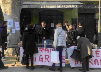 Fermeture Librairie de Provence à Aix : la colère des salariés