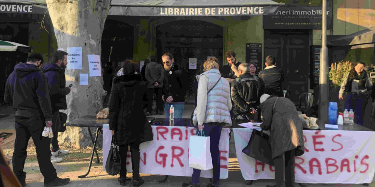 Fermeture Librairie de Provence à Aix : la colère des salariés