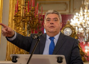 Pierre Dartout, le préfet de la région et du département. (Crédit archives JYD/Gomet')