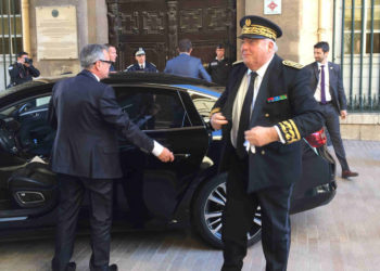Pierre Dartout vendredi 8 mars 2019 à Marseille (Photo JFE/Gomet')
