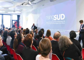Lors du lancement de RisingSud en 2019 (archives Gomet')