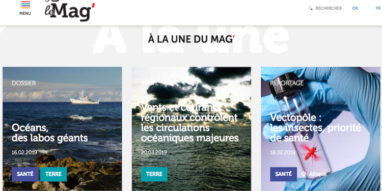 L’Institut de recherche pour le développement lance IRD Le Mag et IRD Lab